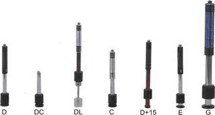 北京时代里氏硬度计探头冲击装置,DC,D,DL,D+15,C,G,E